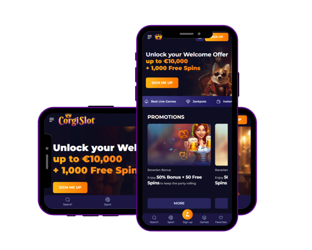 Corgi Slot Mobile App